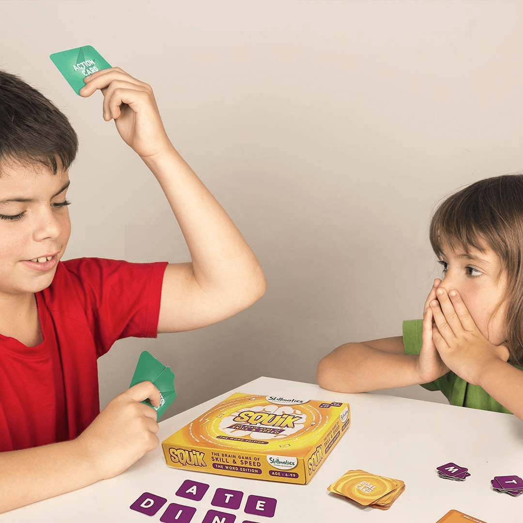 SQUIK The Word Edition - Educational Brain Game Helps Children Master Words