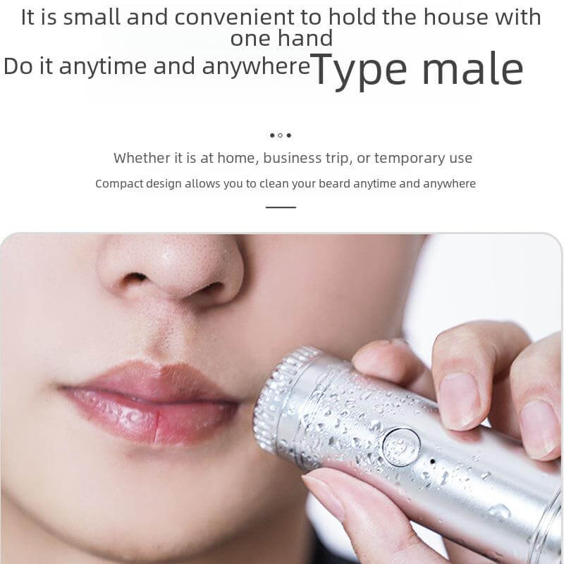Portable Travel home washing razor USB mini electric razor men razor 4D multifunctional