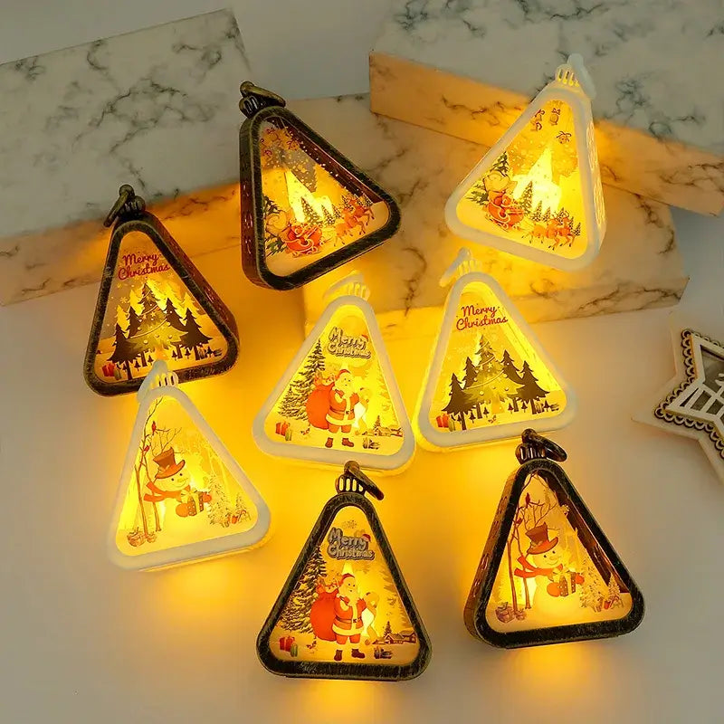 Christmas Decoration Christmas Night Light Christmas Decorative Ornaments New Year 2025 Supplies Bedroom Xmas Navidad Decor