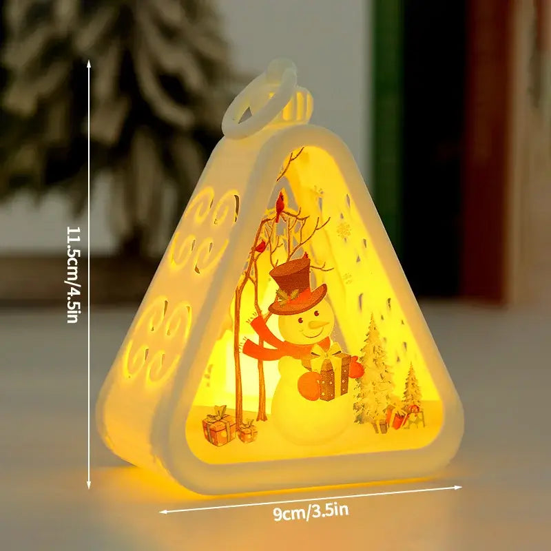Christmas Decoration Christmas Night Light Christmas Decorative Ornaments New Year 2025 Supplies Bedroom Xmas Navidad Decor