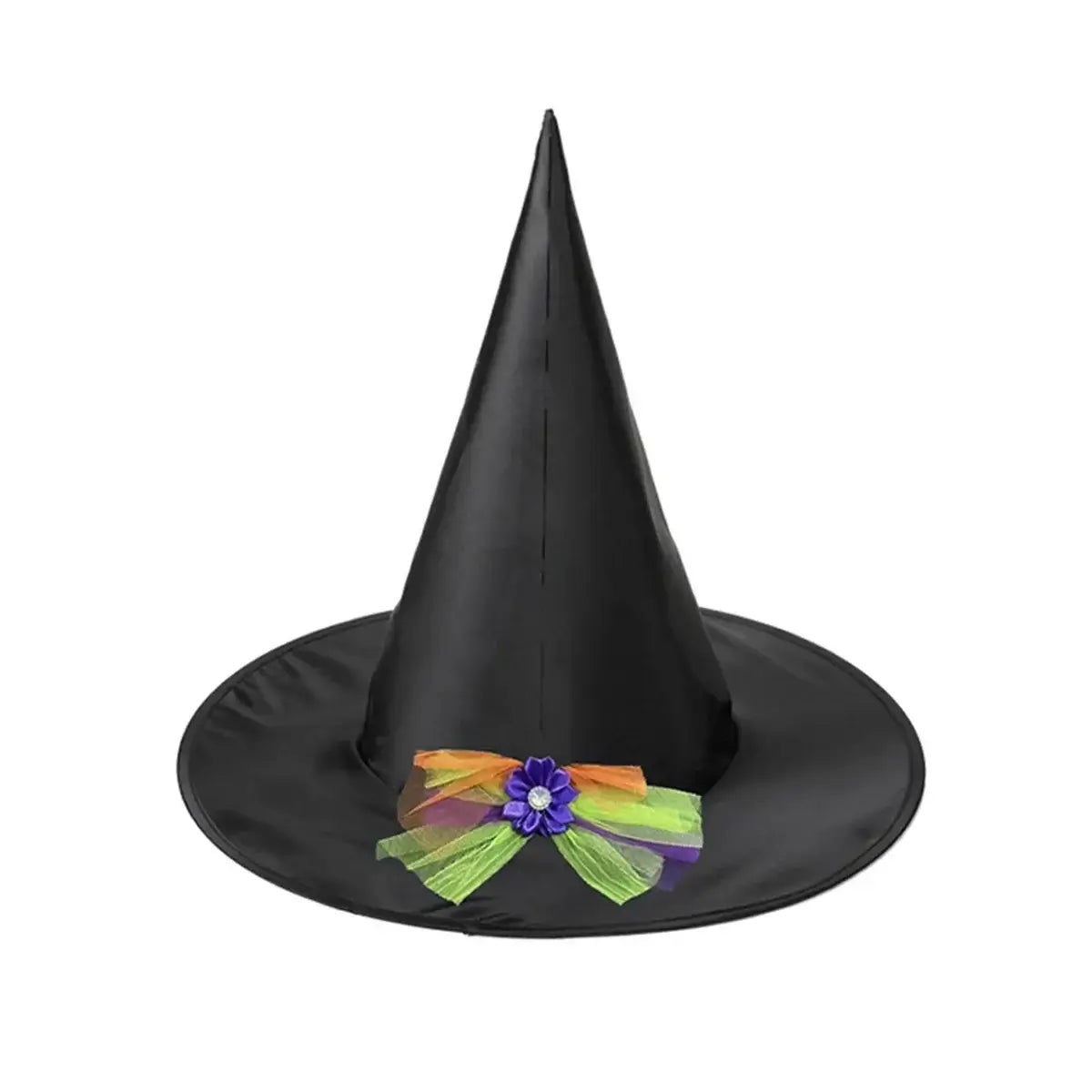 Pointed Witch Hat Props Children's Halloween Play Program Role Witch Hat Wizard Cap Magic Show Costume Accessory Female Devil