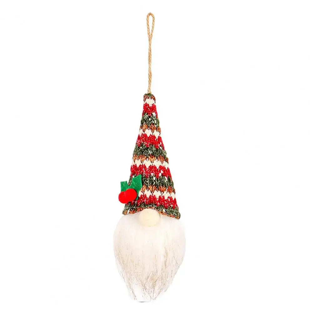 Sequined Doll Light-up Plush Christmas Gnome Doll Figure with Faceless Dwarf Table Mantel Decor Xmas Tree Ornaments Holiday