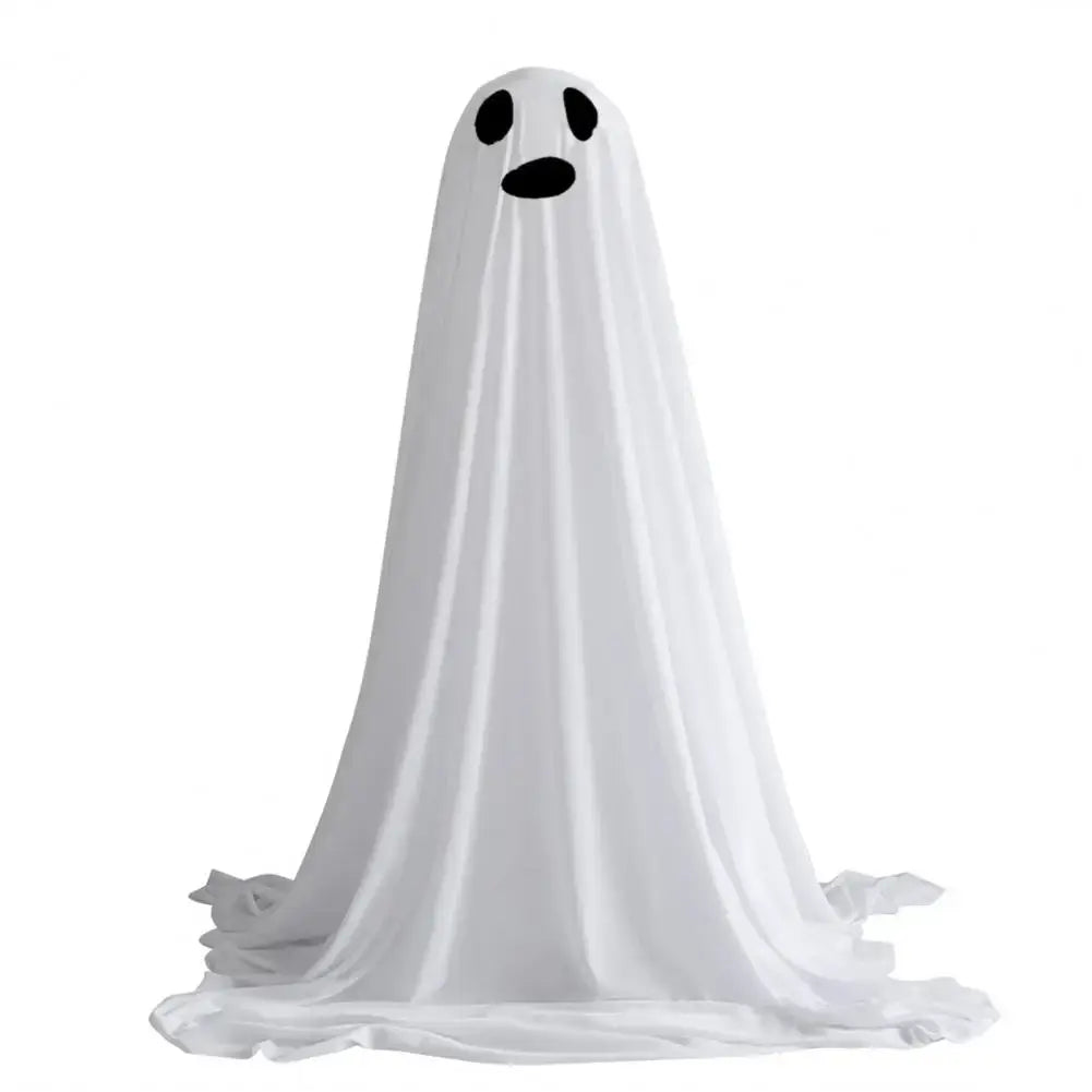 Lighted Spooky Ghost Decor Halloween Decorations Outdoor with LED String Lights Scary Standing Ghosts Decor for Front Porch Yard