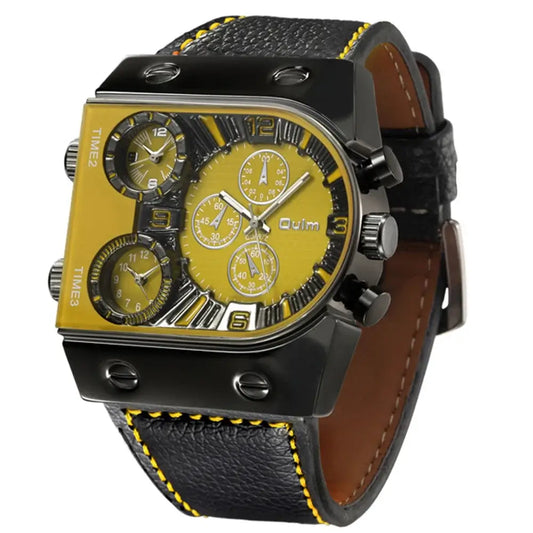 Men's Watches Mens Quartz Casual Leather Strap Wristwatch