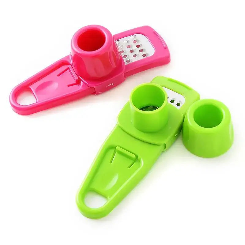 Multi-Funcional Manual Triturador De Alho, Ginger Press, Ralador De Moagem, Cortador, Descascador, Ferramentas De Cozinha, 1Pc