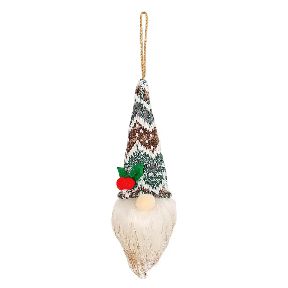 Sequined Doll Light-up Plush Christmas Gnome Doll Figure with Faceless Dwarf Table Mantel Decor Xmas Tree Ornaments Holiday