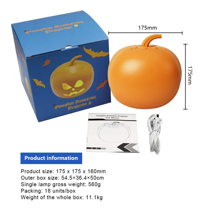 Halloween Pumpkin Lantern Hollow Glowing Decor JackOLantern LED Light Outdoor Decoration Commercial Store Window Scene Prop