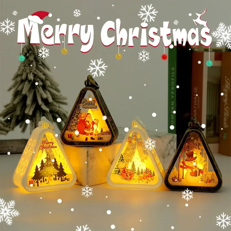 Christmas Decoration Christmas Night Light Christmas Decorative Ornaments New Year 2025 Supplies Bedroom Xmas Navidad Decor