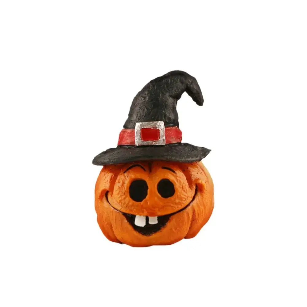 New Resin Pumpkin Head Ornaments Ghost Tide Play Scene Decoration Cute Small Desktop Decorations Halloween