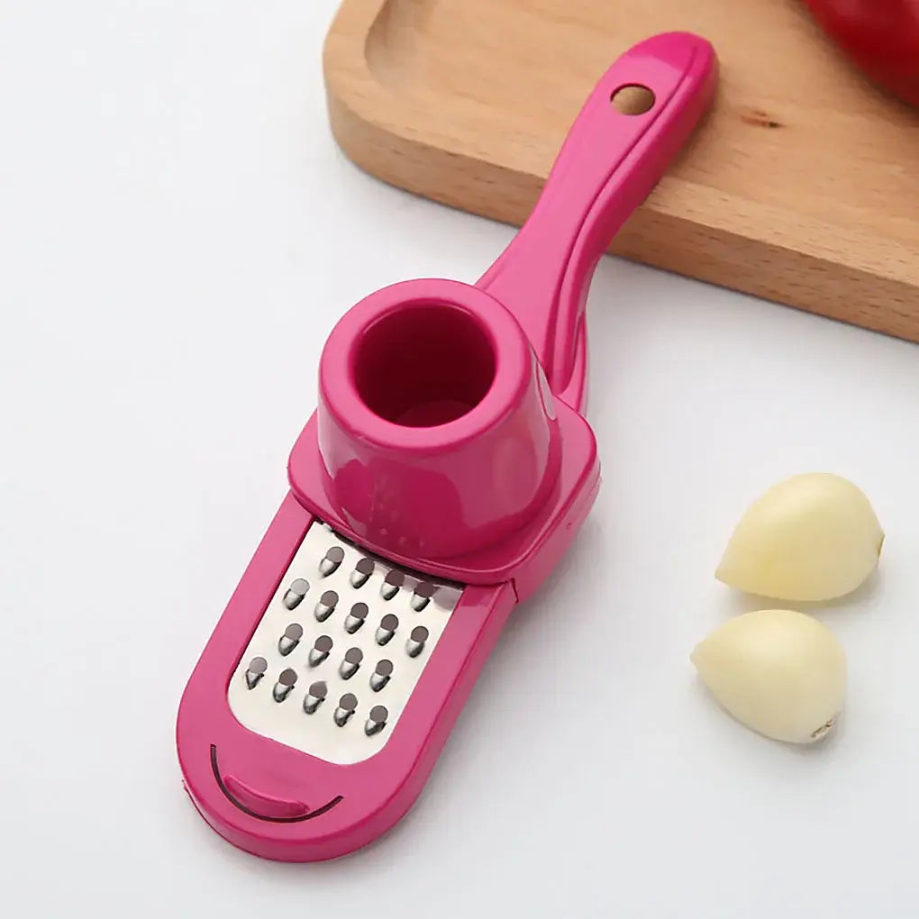 Multi-Funcional Manual Triturador De Alho, Ginger Press, Ralador De Moagem, Cortador, Descascador, Ferramentas De Cozinha, 1Pc