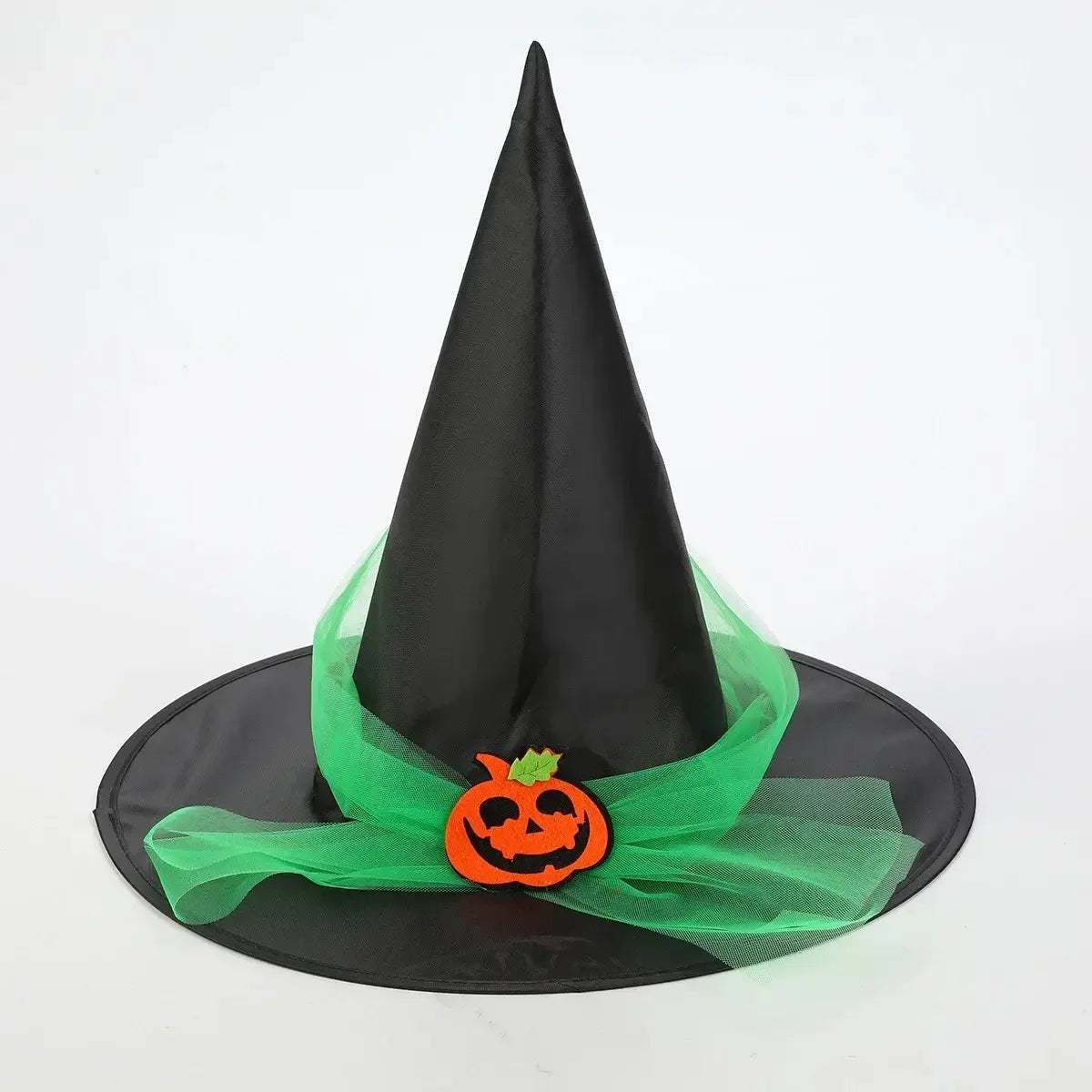 Pointed Witch Hat Props Children's Halloween Play Program Role Witch Hat Wizard Cap Magic Show Costume Accessory Female Devil