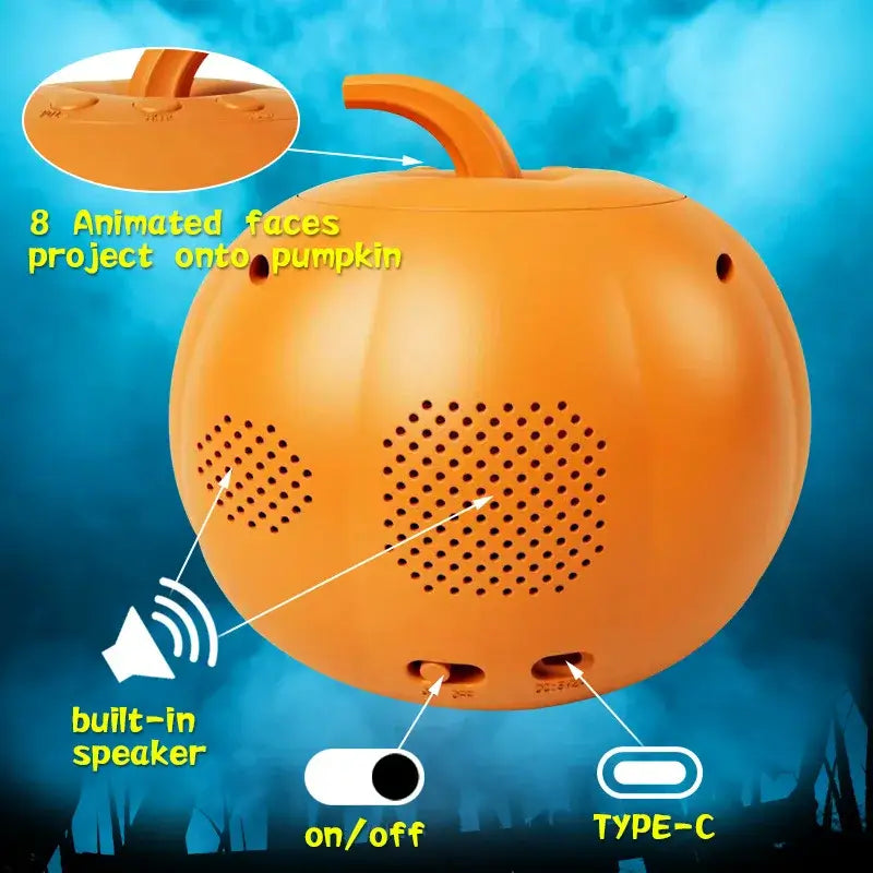 Halloween Pumpkin Lantern Hollow Glowing Decor JackOLantern LED Light Outdoor Decoration Commercial Store Window Scene Prop