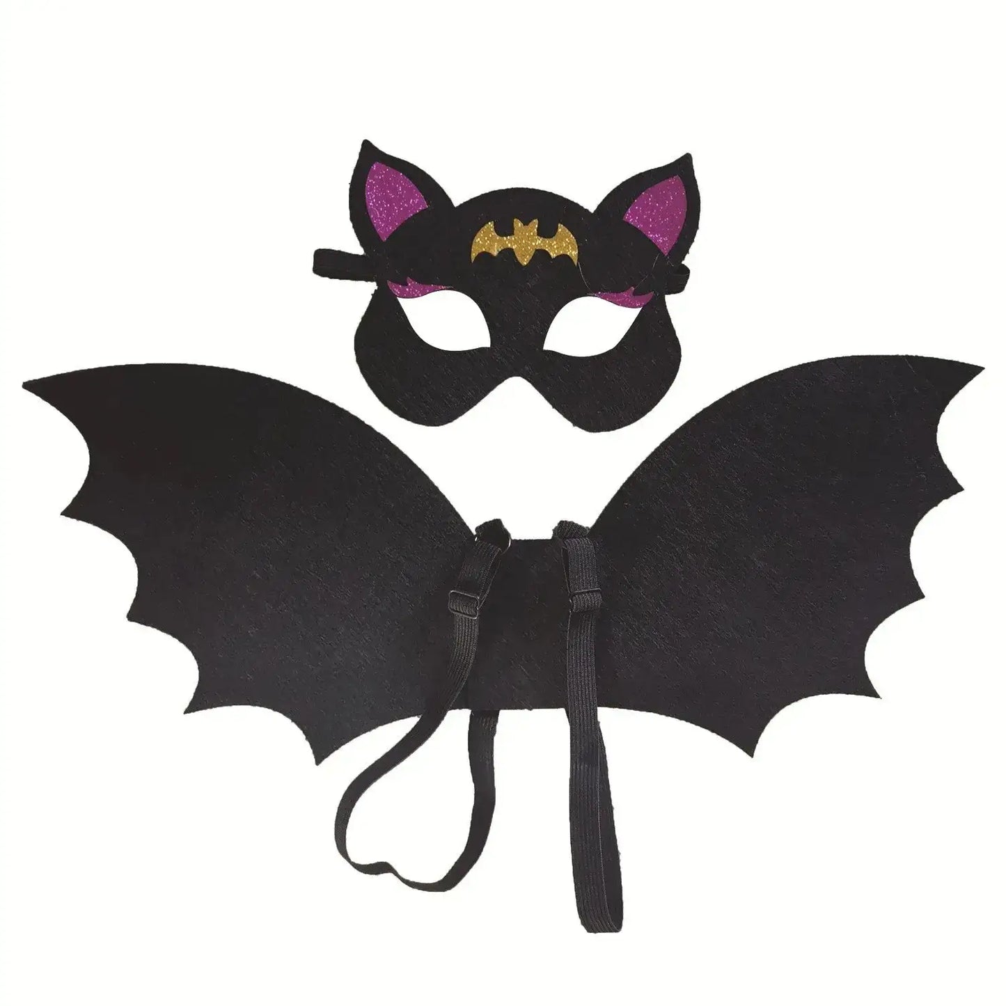 Halloween Children's Cartoon Party Vampire Batman Wings Animal Cosplay Performance Props Stage Clothing Accessories