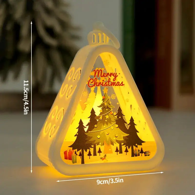 Christmas Decoration Christmas Night Light Christmas Decorative Ornaments New Year 2025 Supplies Bedroom Xmas Navidad Decor