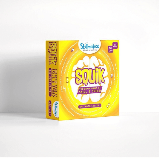 SQUIK The Word Edition - Educational Brain Game Helps Children Master Words