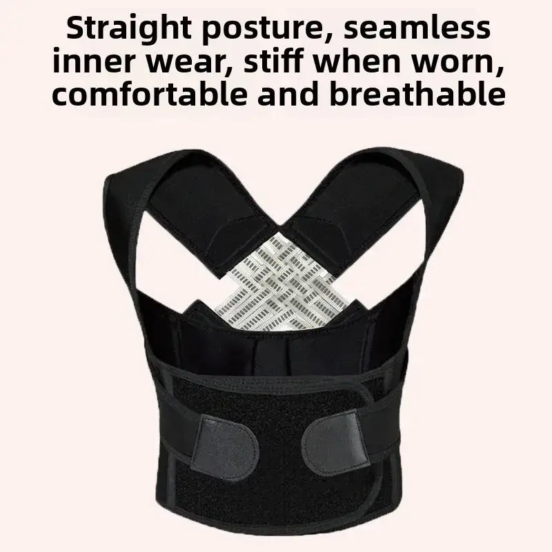 Posture Correction Belt Back Straightener Anti-Hunchback Support for Men And Women Improves Sitting Posture Waist Protection