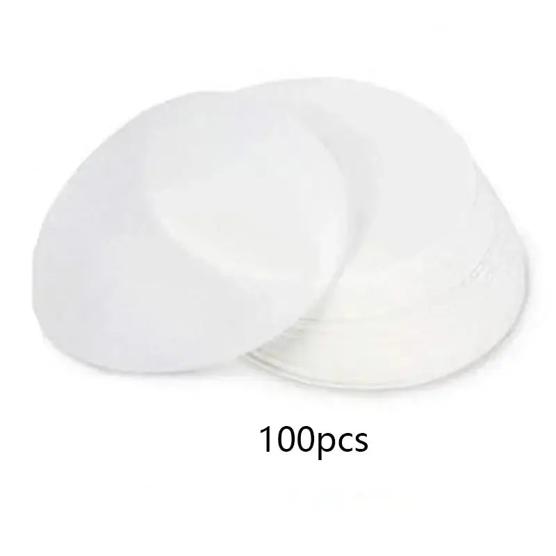 Wax paper sheets for burger press, 100 pieces, ideal for separating patties and easy grilling.