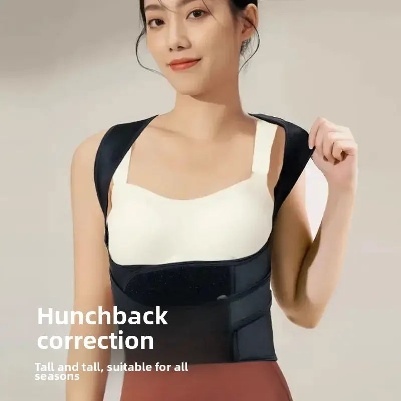 Posture Correction Belt Back Straightener Anti-Hunchback Support for Men And Women Improves Sitting Posture Waist Protection