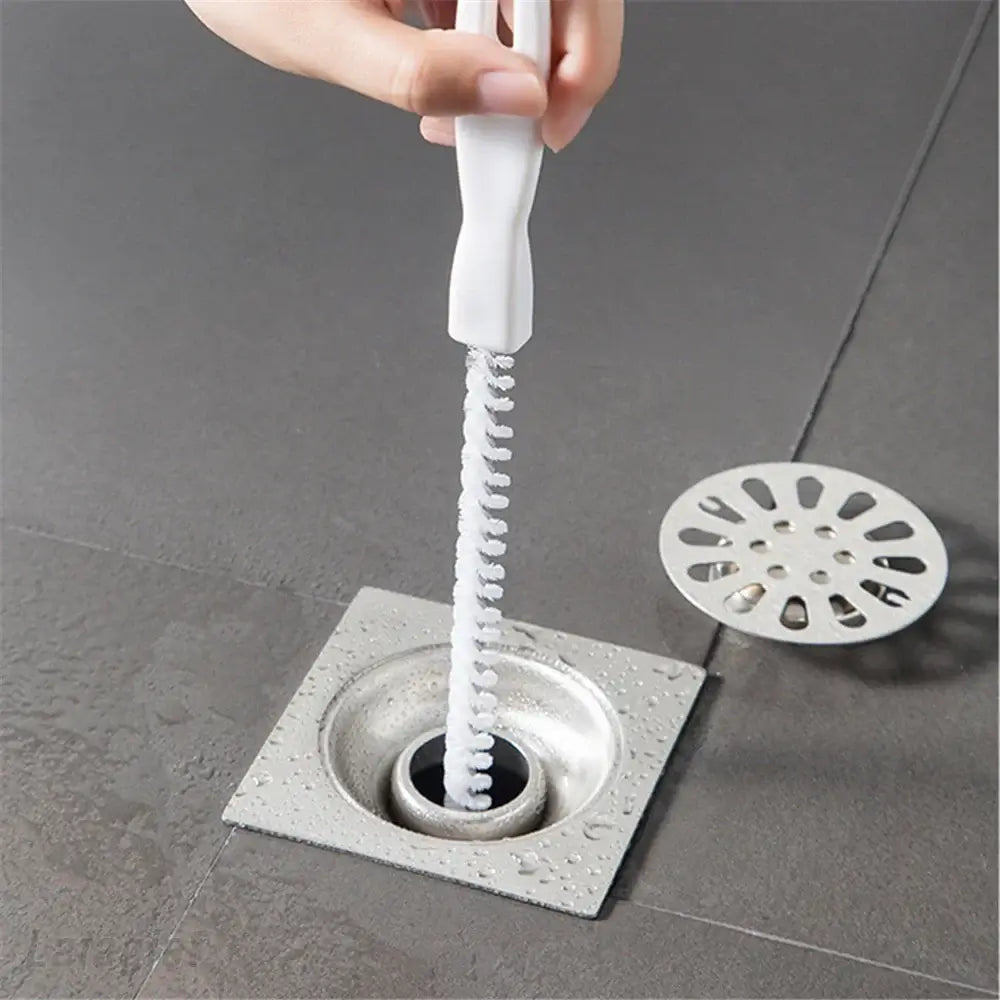 Kitchen Sink Cleaning Hook Cleaner Sticks Bendable Pipe Bathroom Hair Catcher Sewer Cleaning Brush Clog Hole Remover Tools