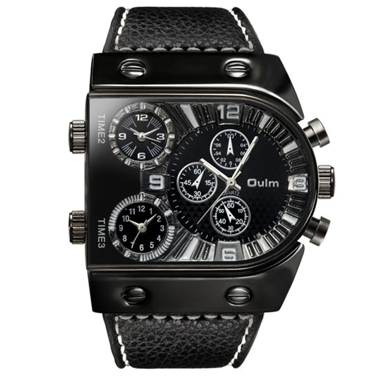 Men's Watches Mens Quartz Casual Leather Strap Wristwatch