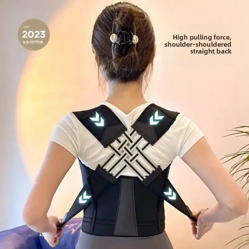 Posture Correction Belt Back Straightener Anti-Hunchback Support for Men And Women Improves Sitting Posture Waist Protection