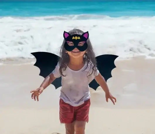 Halloween Children's Cartoon Party Vampire Batman Wings Animal Cosplay Performance Props Stage Clothing Accessories